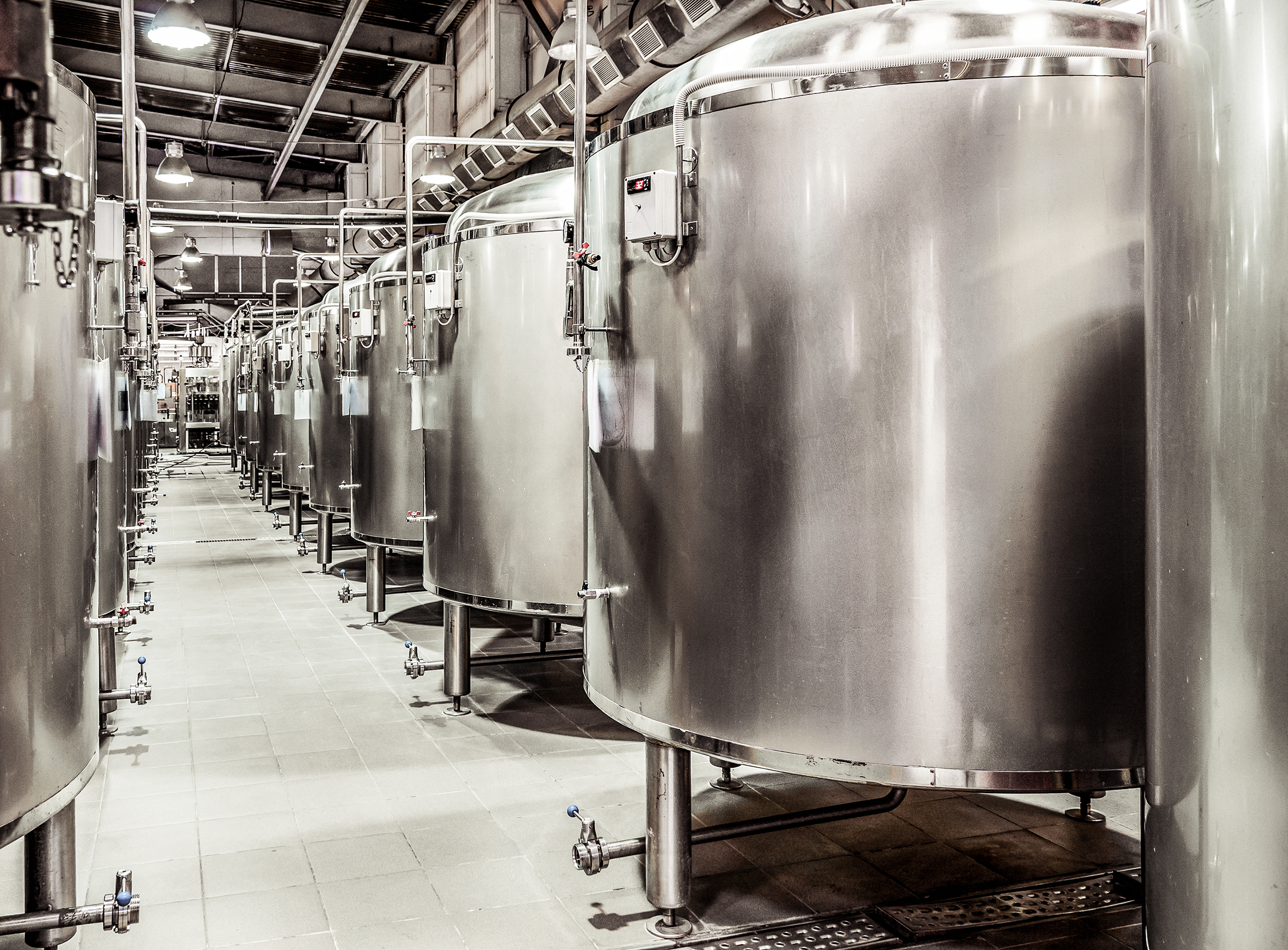 Palvelut teollisuudelle, elintarviketeollisuus.