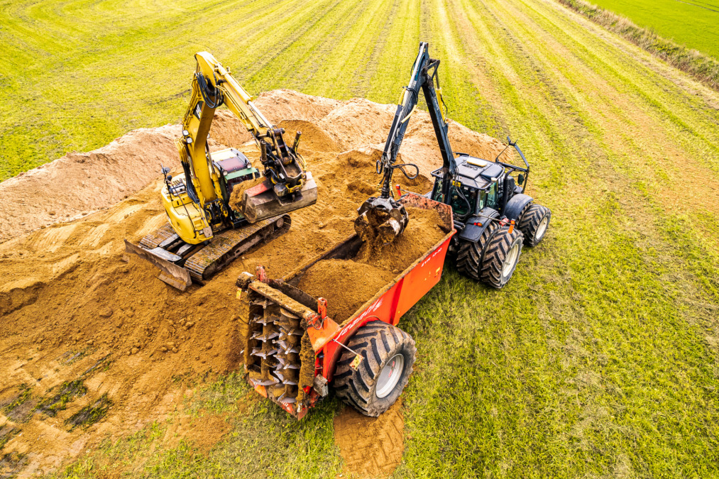 maanparannuskuitu kuitukäsittely